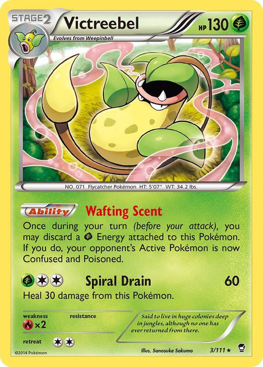 Victreebel 3/111 Reverse Holo Single