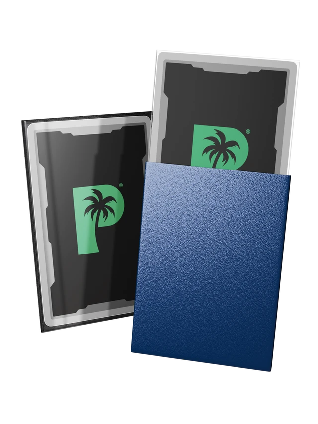 Palms Off Gaming Blackout Deck Sleeves - Navy
