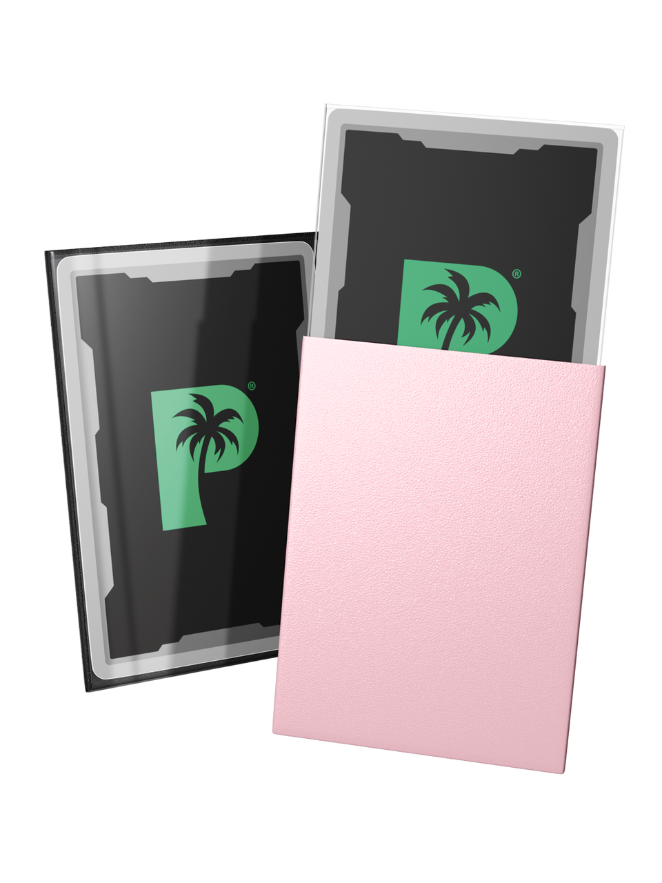 Palms Off Gaming Blackout Deck Sleeves - Rose