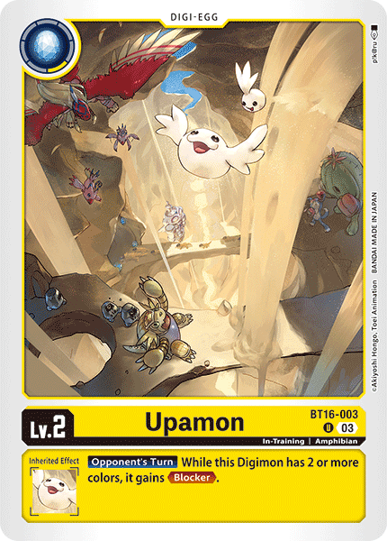 BT16-003 Upamon Single