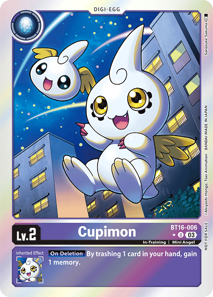 BT16-006 Cupimon Alt Art Single