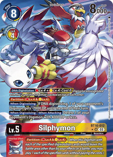 BT16-012 Silphymon Alt Art Single