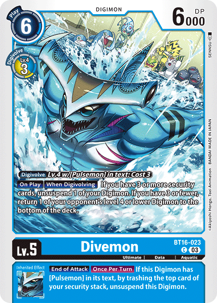 BT16-023 Divemon Single