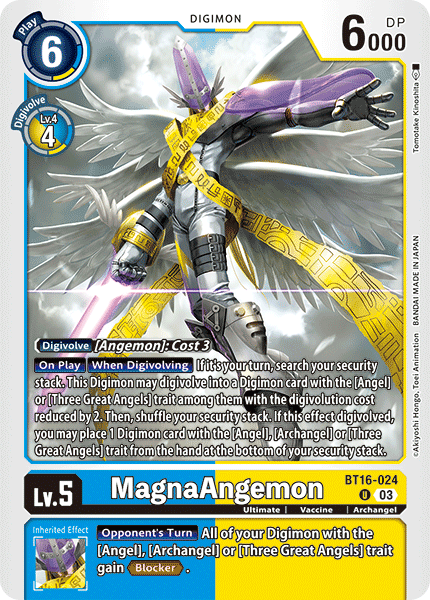 BT16-024 MagnaAngemon Single