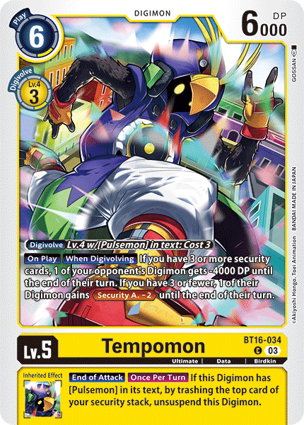 BT16-034 Tempomon Single