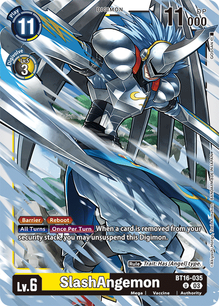 BT16-035 SlashAngemon Single