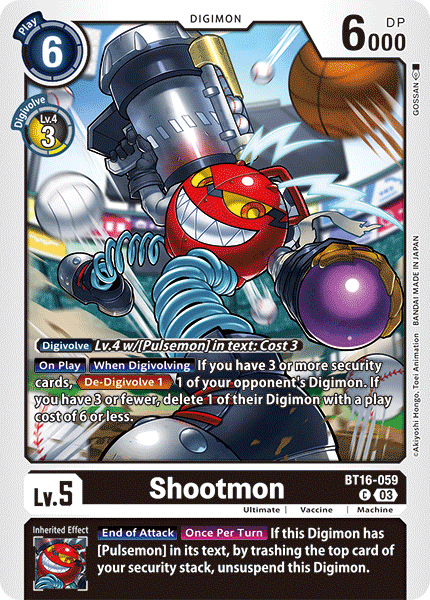 BT16-059 Shootmon Single