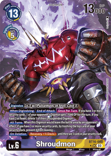 BT16-080 Shroudmon Alt Art Single