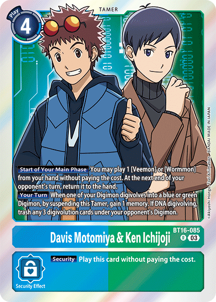 BT16-085 Davis Motomiya & Ken Ichijoji Single