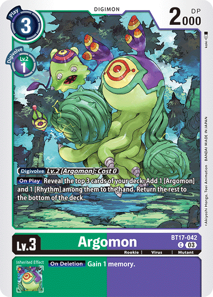 BT17-042 Argomon Single