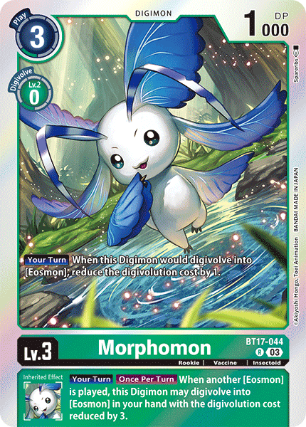 BT17-044 Morphomon Single