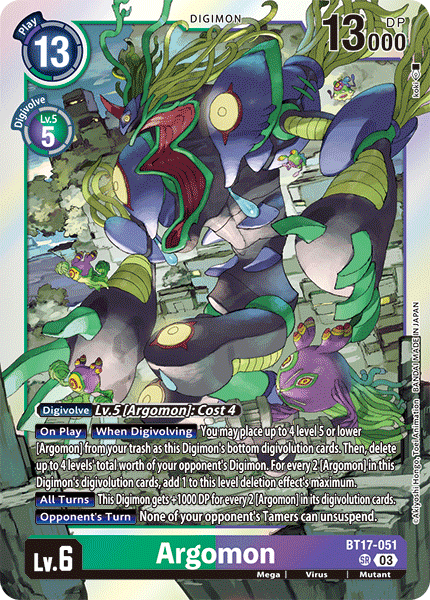 BT17-051 Argomon Single