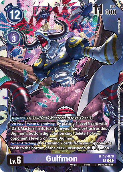 BT17-070 Gulfmon Single