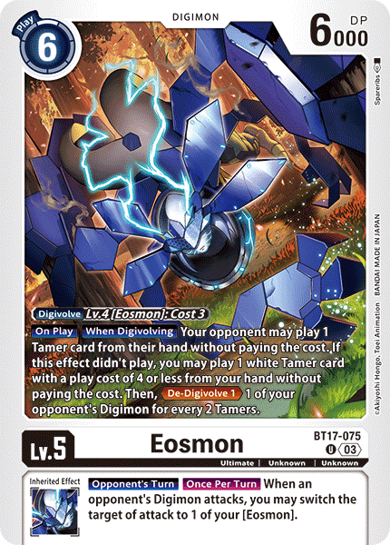 BT17-075 Eosmon Single