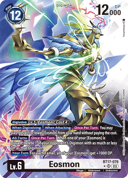 BT17-076 Eosmon Alt Art Single