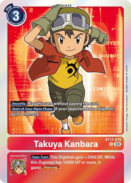 BT17-079 Takuya Kanbara Single