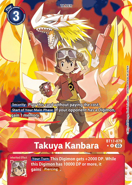 BT17-079 Takuya Kanbara Alt Art Single