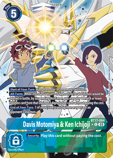 BT17-084 Davis Motomiya Ken Ichijoji Alt Art Single