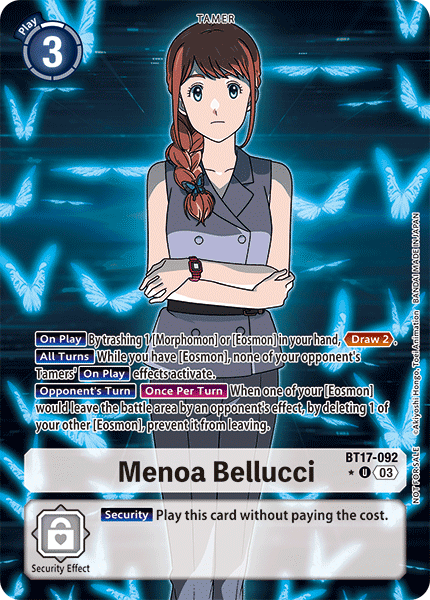 BT17-092 Menoa Bellucci Alt Art Single