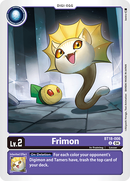 BT18-006 Frimon Single