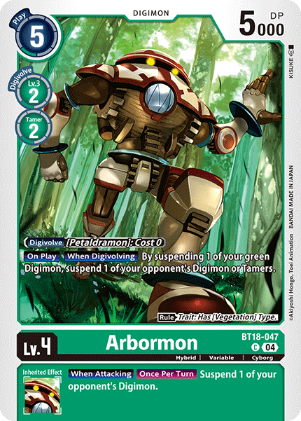 BT18-047 Arbormon Single