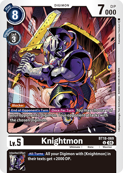 BT18-069 Knightmon Single