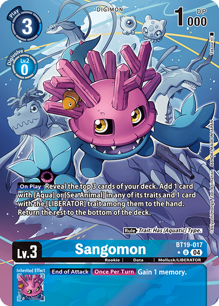 BT19-017 Sangomon Alt Art Single