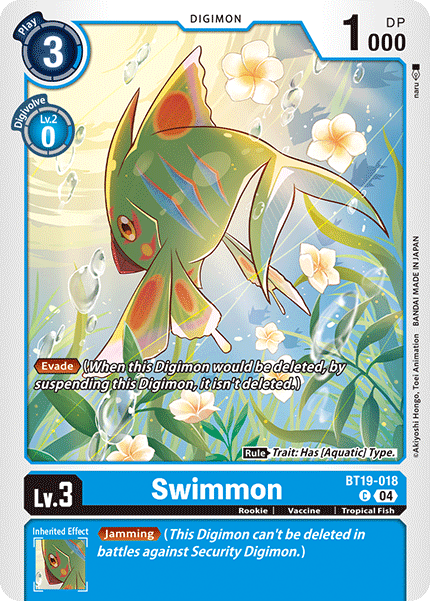 BT19-018 Swimmon Single