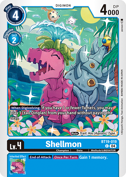 BT19-019 Shellmon Single