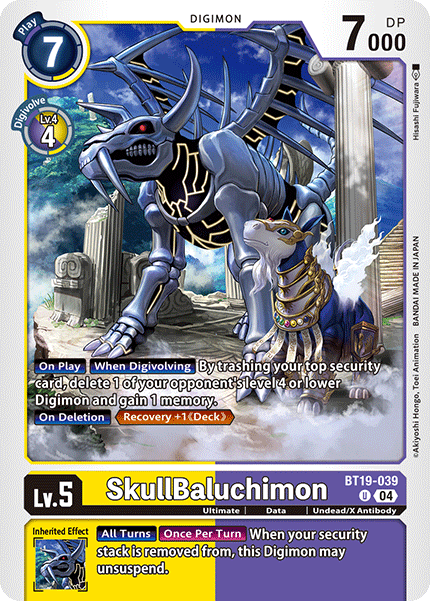 BT19-039 SkullBaluchimon Single