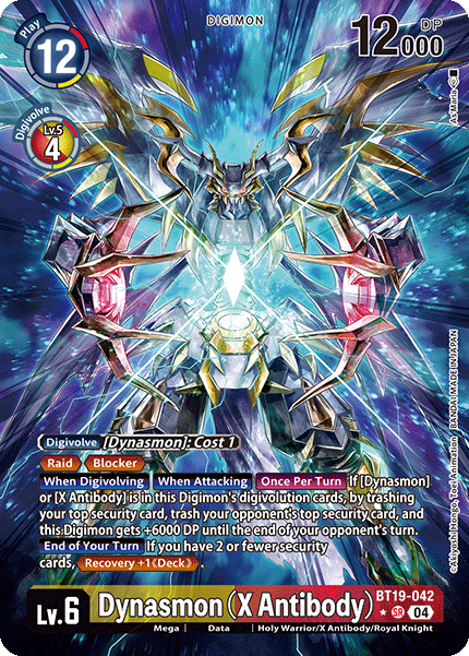 BT19-042 Dynasmon (X Antibody) Alt Art Single