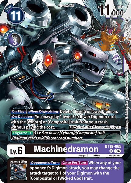 BT19-065 Machinedramon Single