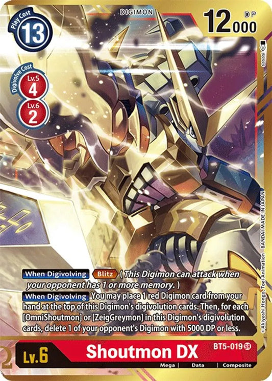 BT5-019 Shoutmon DX Alt Art