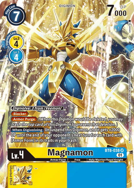 BT8-038 Magnamon Alt Art Single