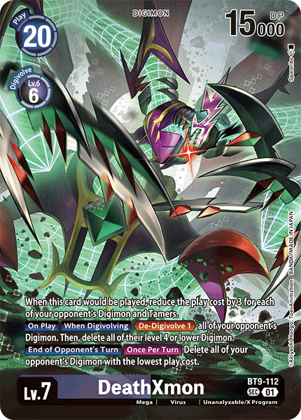 BT9-112 DeathXmon LM02 Alt Art Single