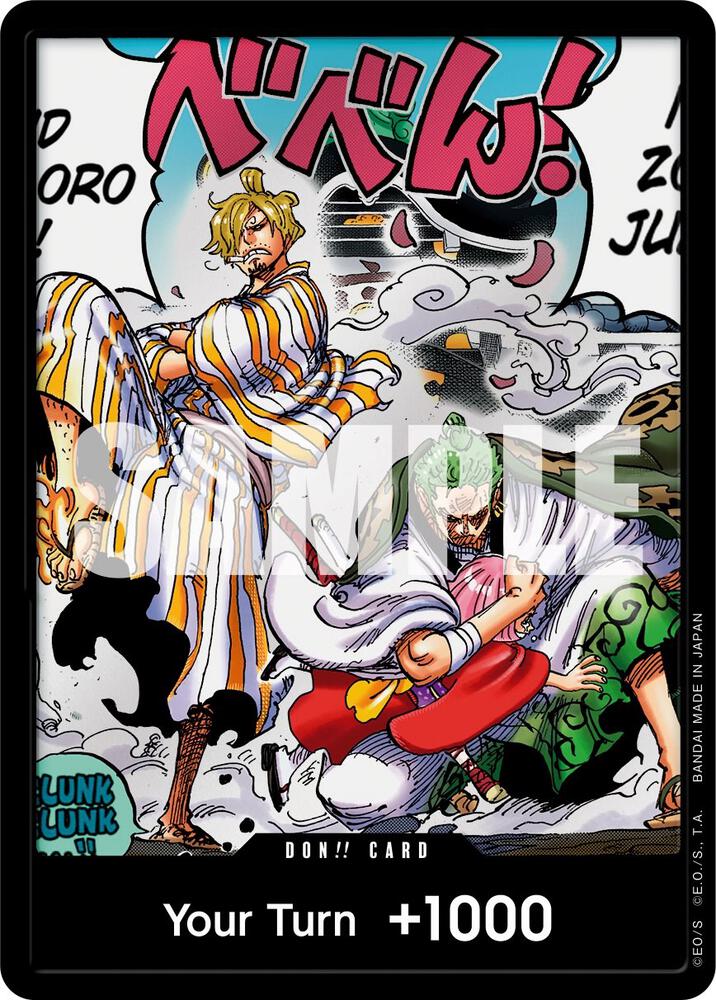 OP06 DON!! Card (Alternate Art) Single