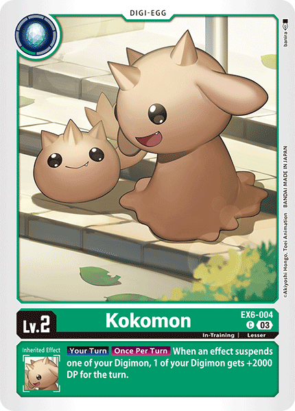 EX6-004 Kokomon Single