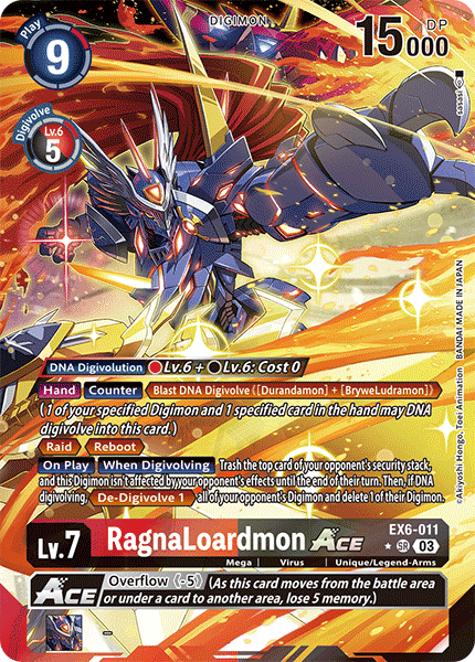 EX6-011 RagnaLoardmon ACE Alt Art Single