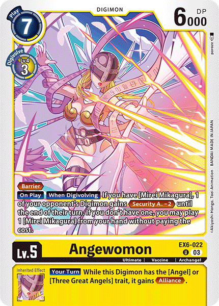 EX6-022 Angewomon Single