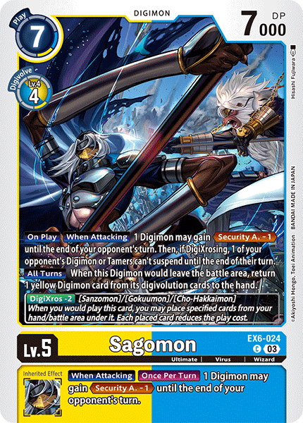 EX6-024 Sagomon Single