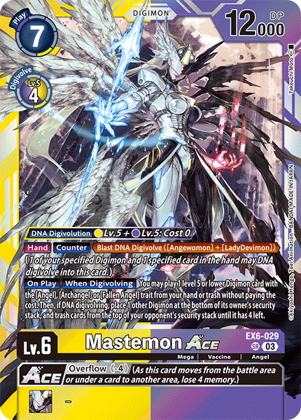 EX6-029 Mastemon ACE Single