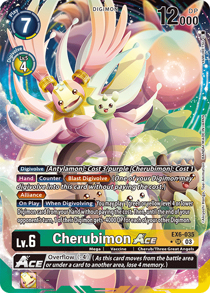 EX6-035 Cherubimon ACE Alt Art Single