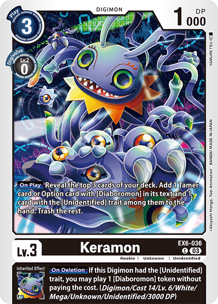 EX6-036 Keramon Single