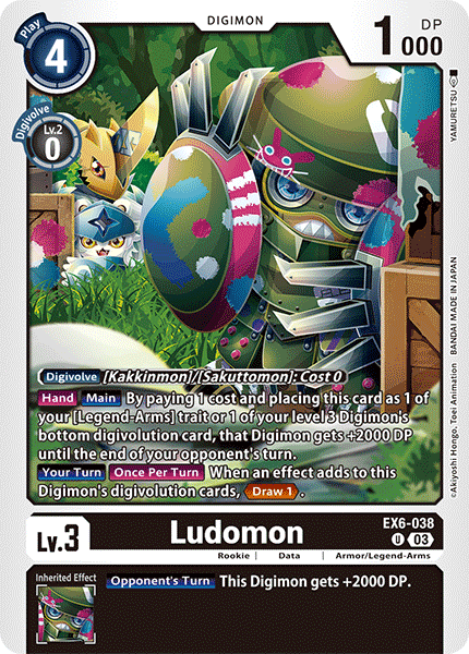 EX6-038 Ludomon Single