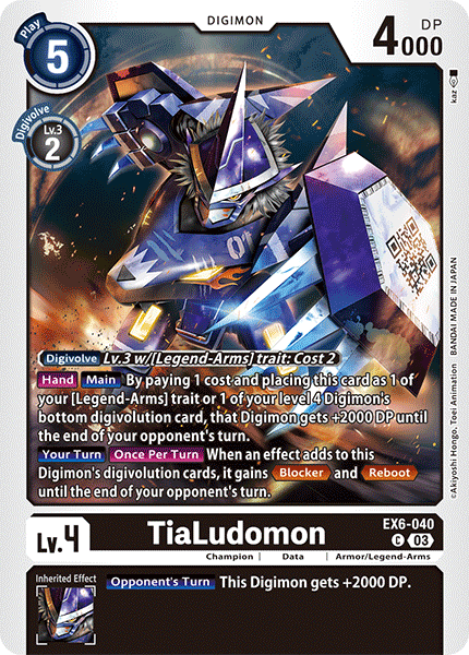 EX6-040 TiaLudomon Single