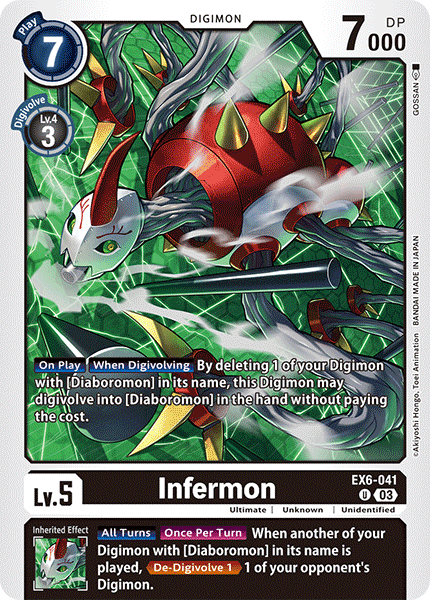 EX6-041 Infermon Single