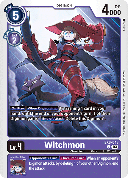 EX6-048 Witchmon Single