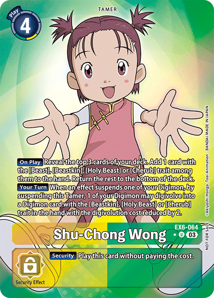 EX6-064 Shu-Chong Wong Alt Art Single