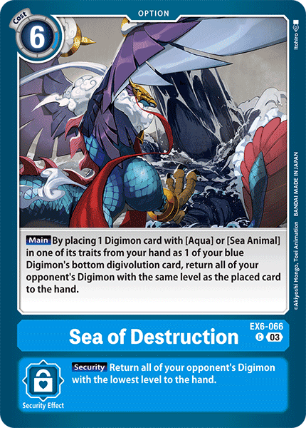 EX6-066 Sea of Destruction Single