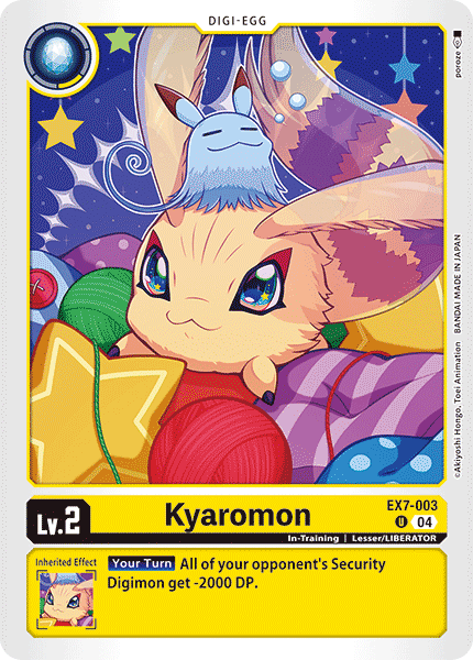 EX7-003 Kyaromon Single